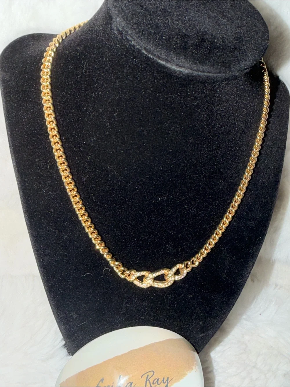 Dior Gold-Tone Chain Necklace-AMAZING CONDITION